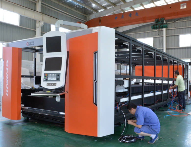laser cutting machine production process
